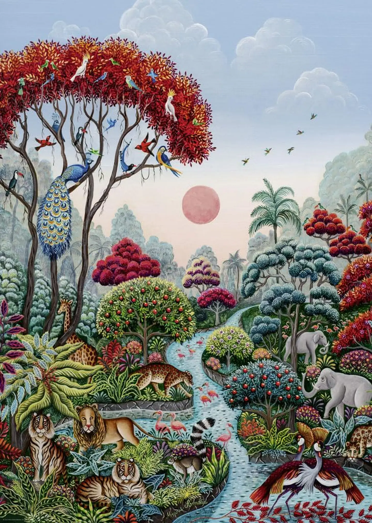 Puzzle 2000 Piezas | Wildlife Paradise 2