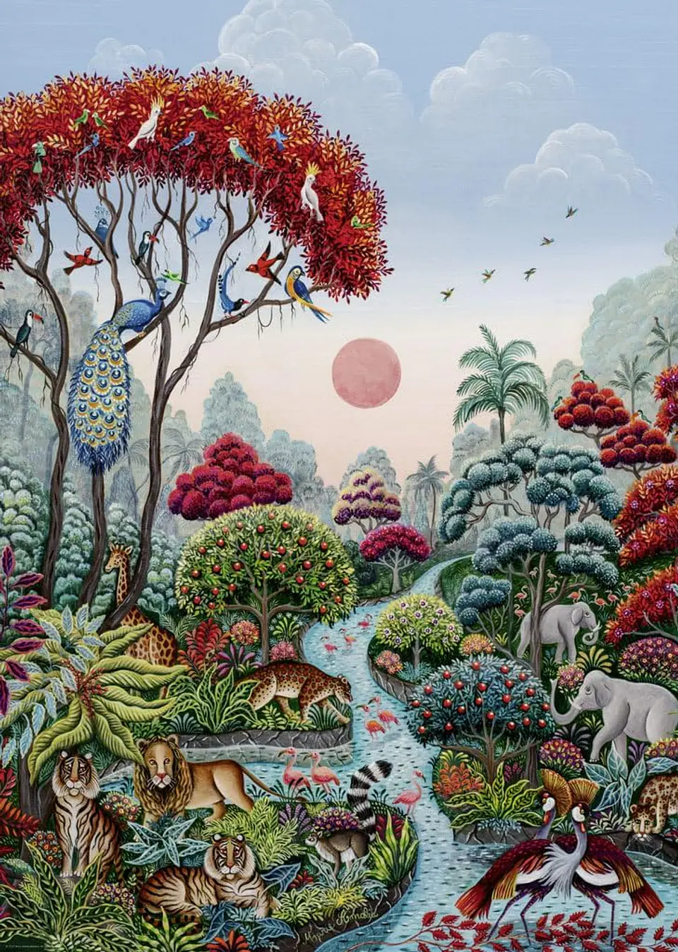 Puzzle 2000 Piezas | Wildlife Paradise 2