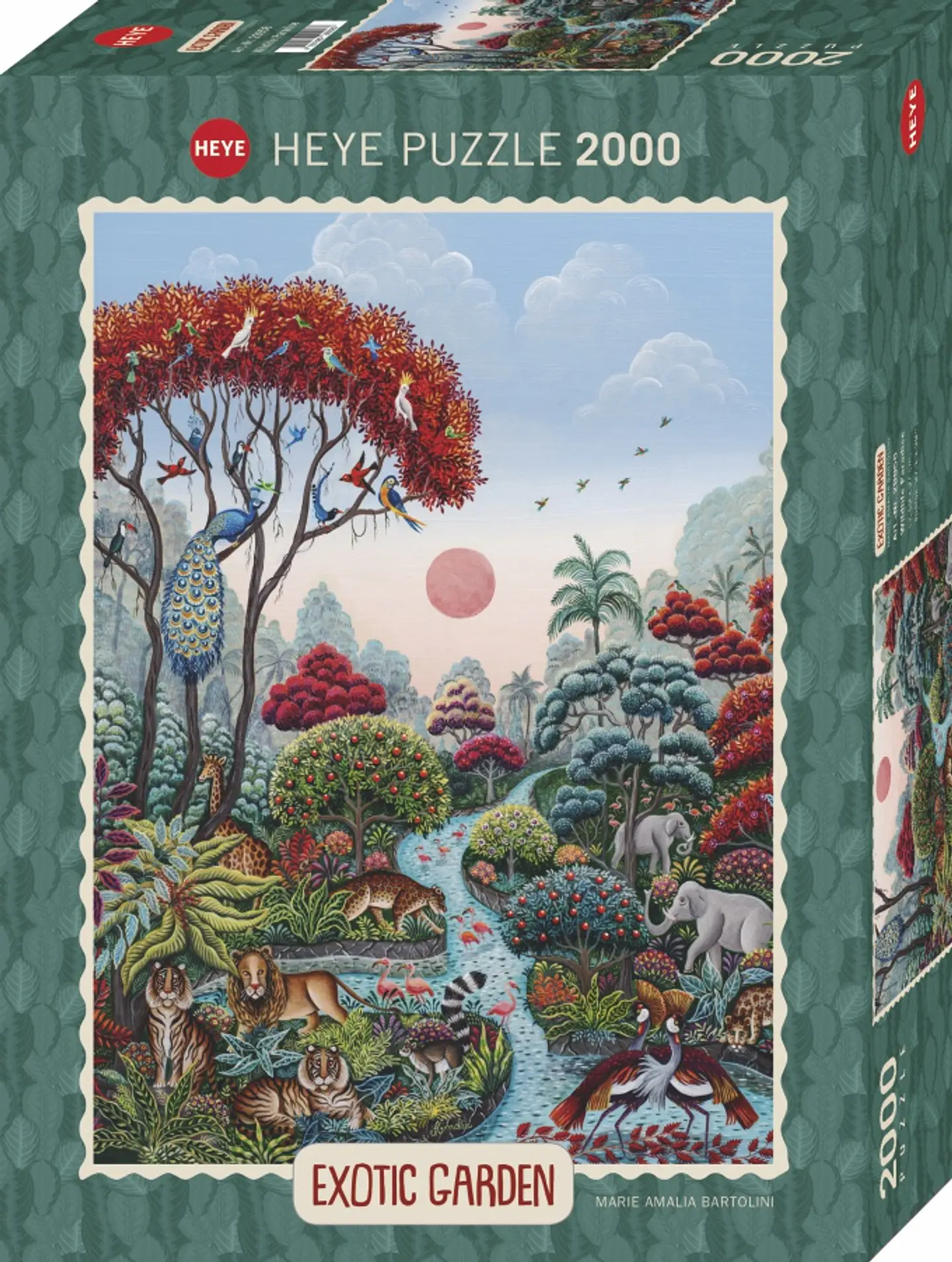 Puzzle 2000 Piezas | Wildlife Paradise 1