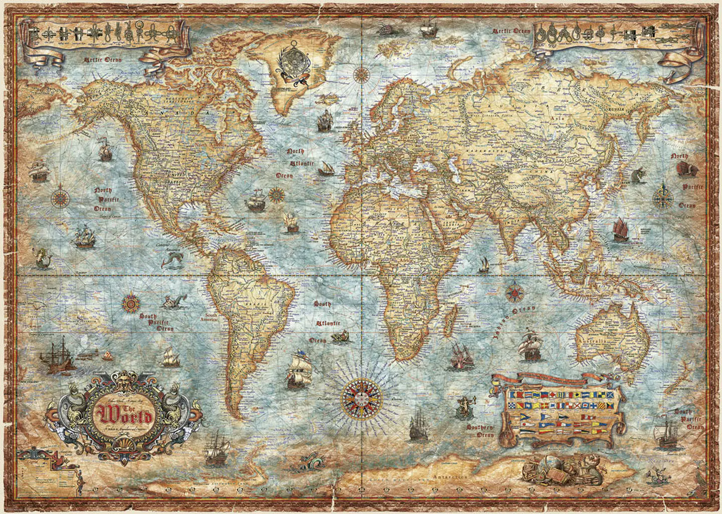 Puzzle 2000 Piezas | The World 2