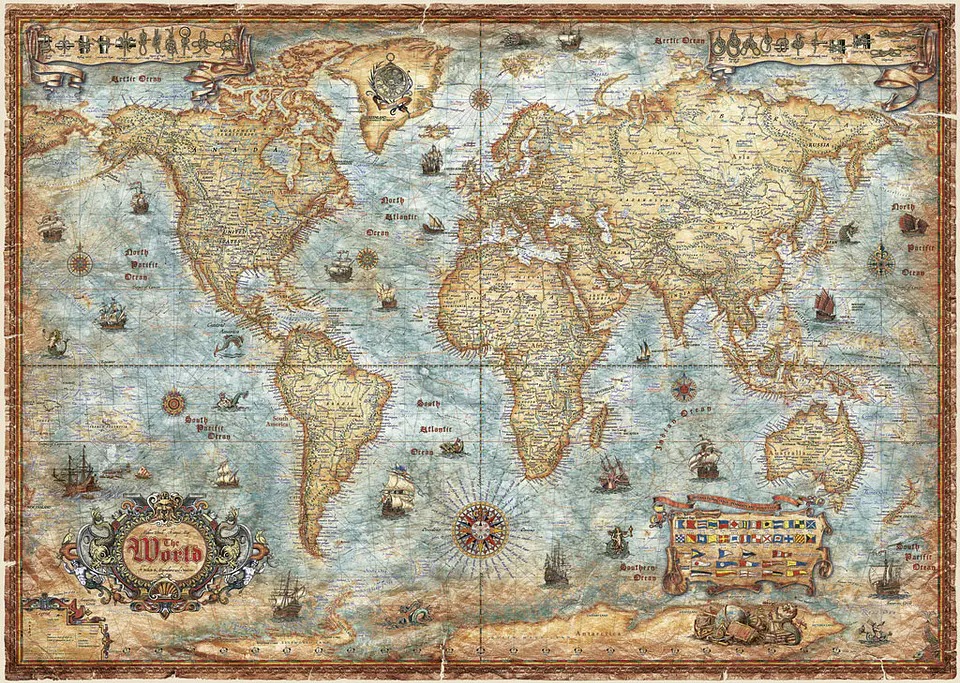 Puzzle 2000 Piezas | The World 2