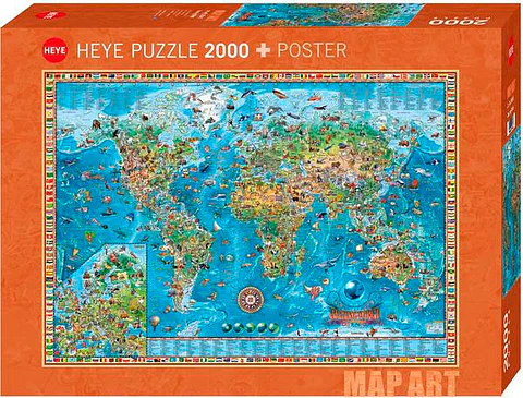 Puzzle 2000 Piezas | Amazing World