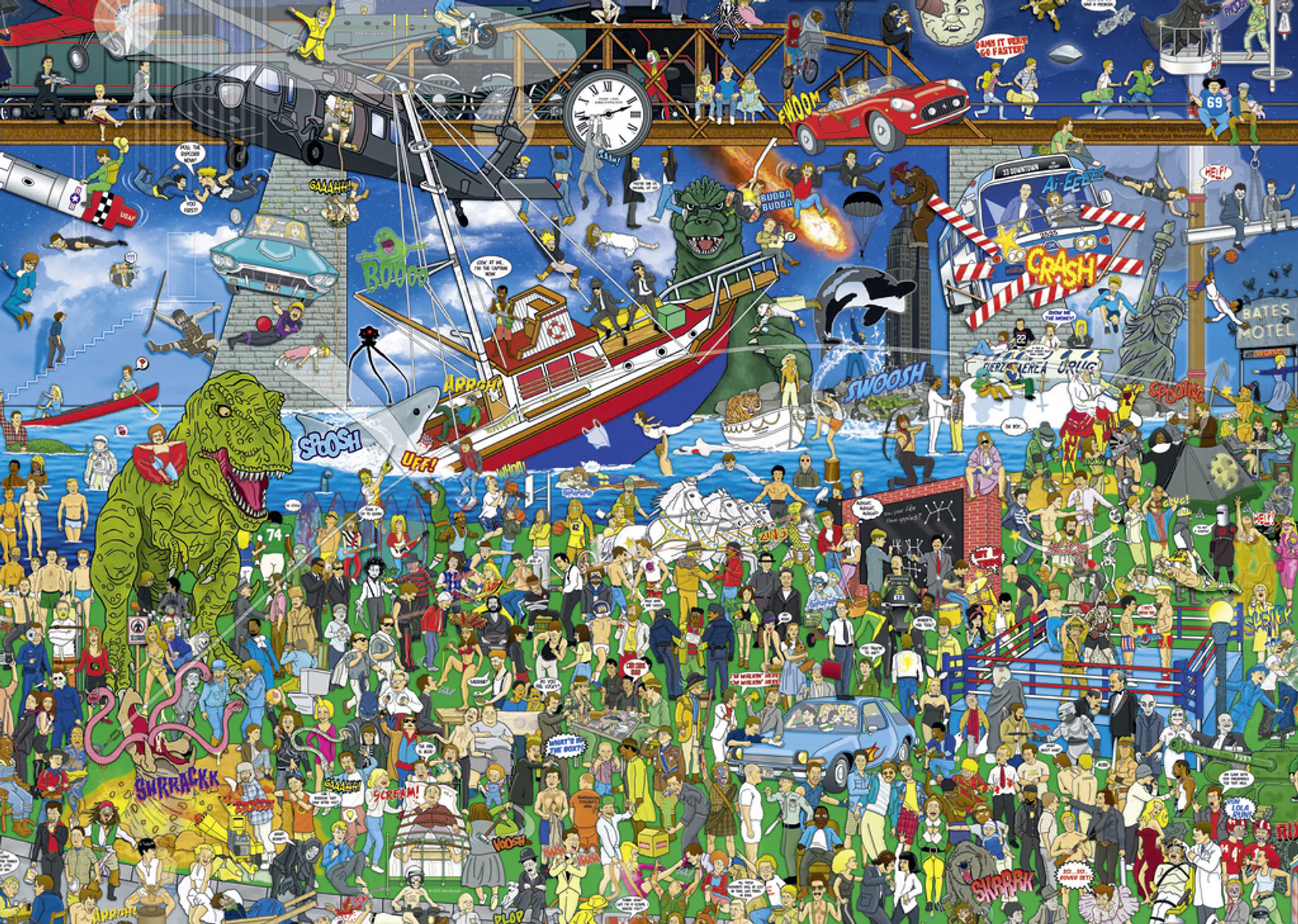 Puzzle 2000 Piezas | Movie History 2