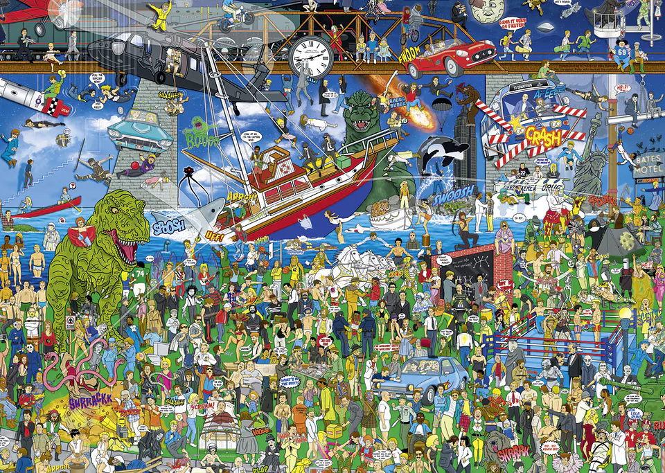 Puzzle 2000 Piezas | Movie History 2