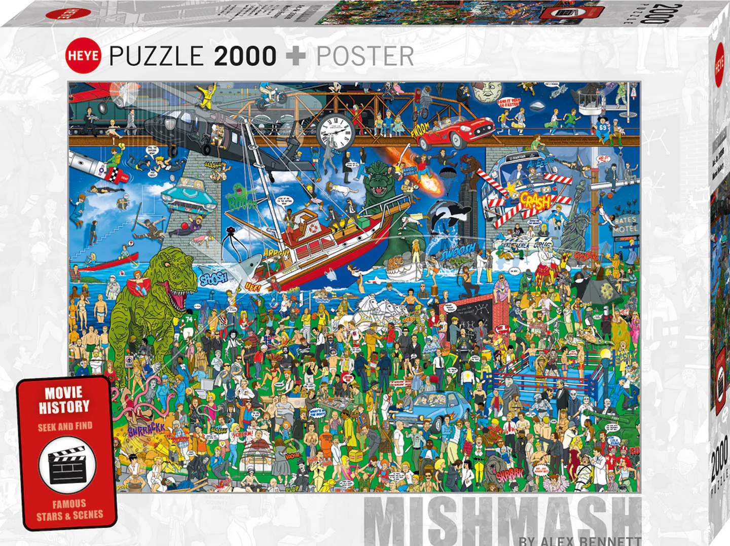 Puzzle 2000 Piezas | Movie History 1