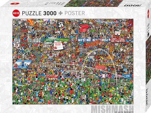 Puzzle 3000 Piezas | Football History