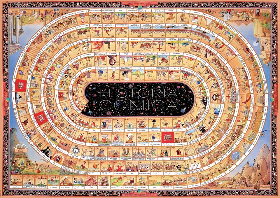 Puzzle 4000 Piezas | Historia Comica Opus 1 3