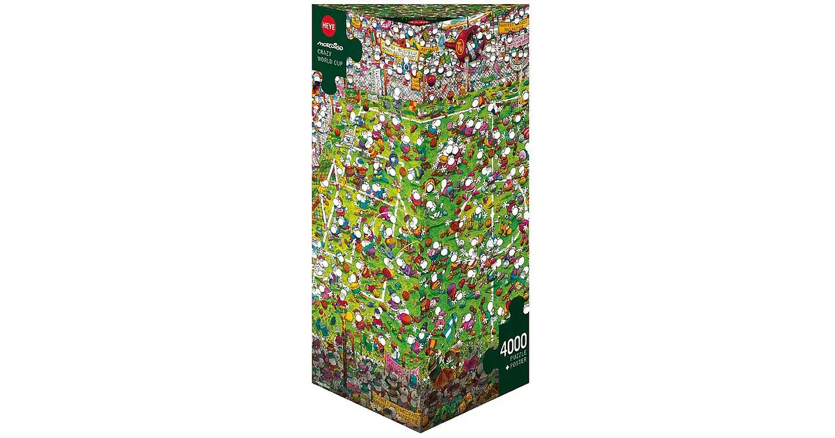 Puzzle 4000 Piezas | Crazy World Cup
