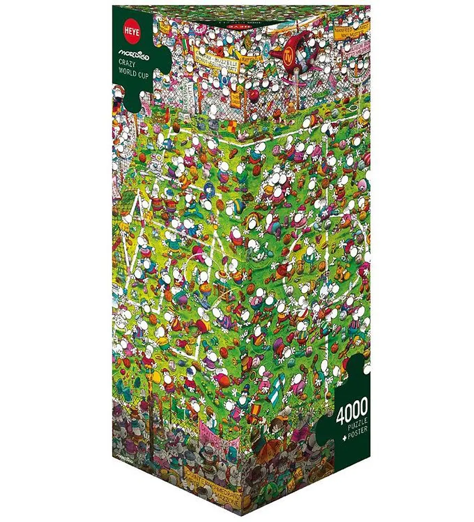 Puzzle 4000 Piezas | Crazy World Cup 1