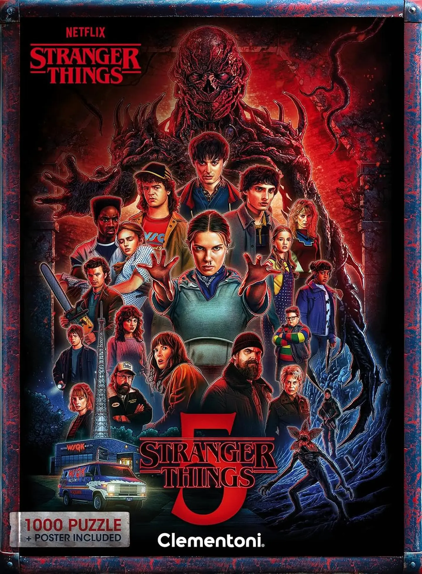 Puzzle 1000 Piezas | Stranger Things Temporada 5 2
