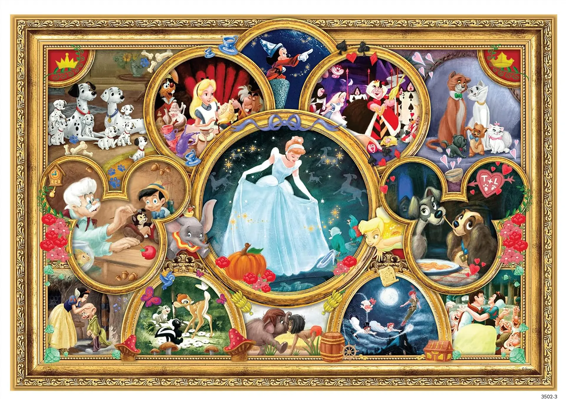 Puzzle 2000 Piezas | Disney Clásicos Mágicos  2
