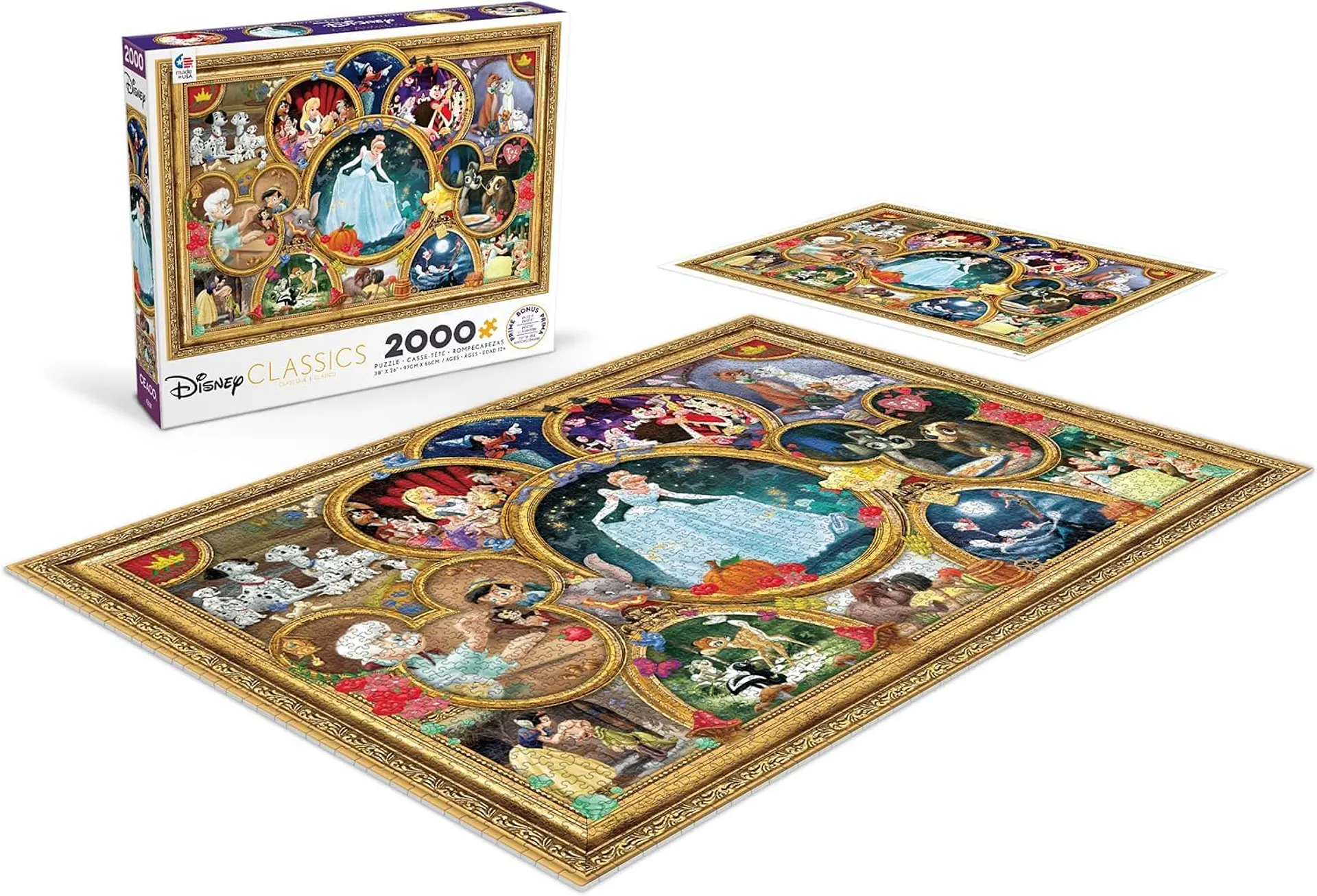 Puzzle 2000 Piezas | Disney Clásicos Mágicos  4