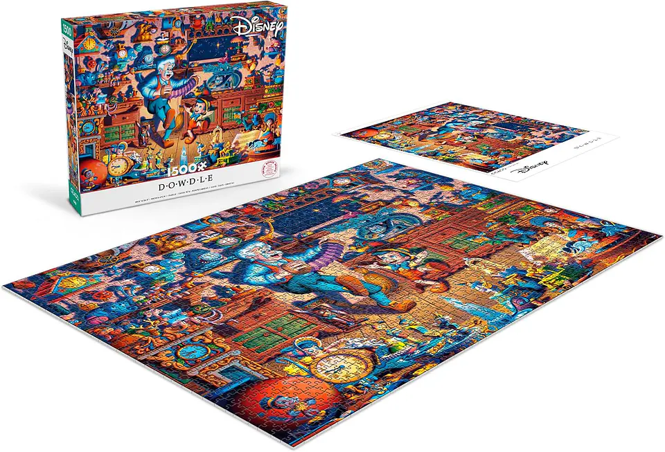 Puzzle 1500 Piezas | Disney Pinocho 3