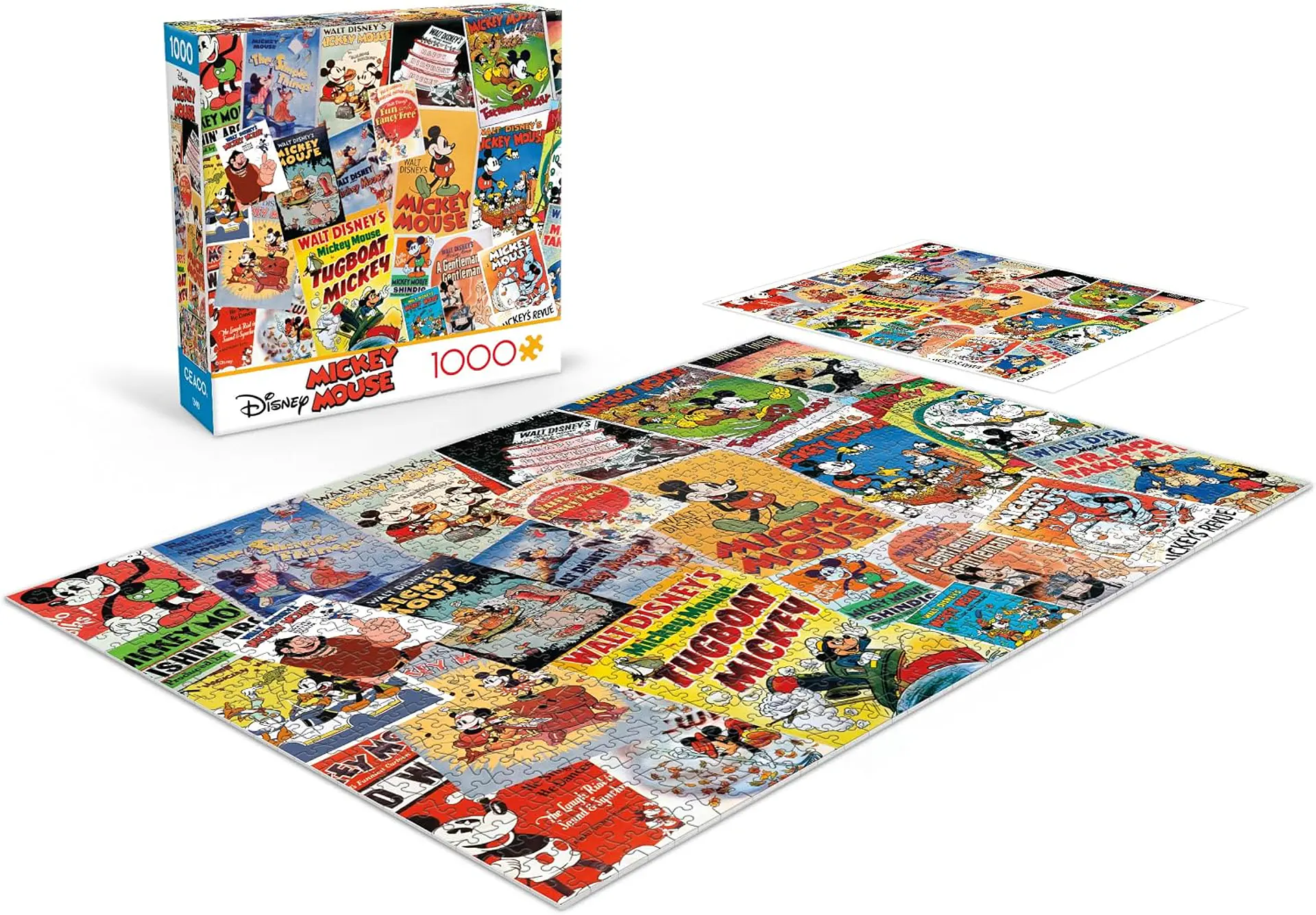 Puzzle 1000 Piezas | Disney Mickey Vintage Collage 3