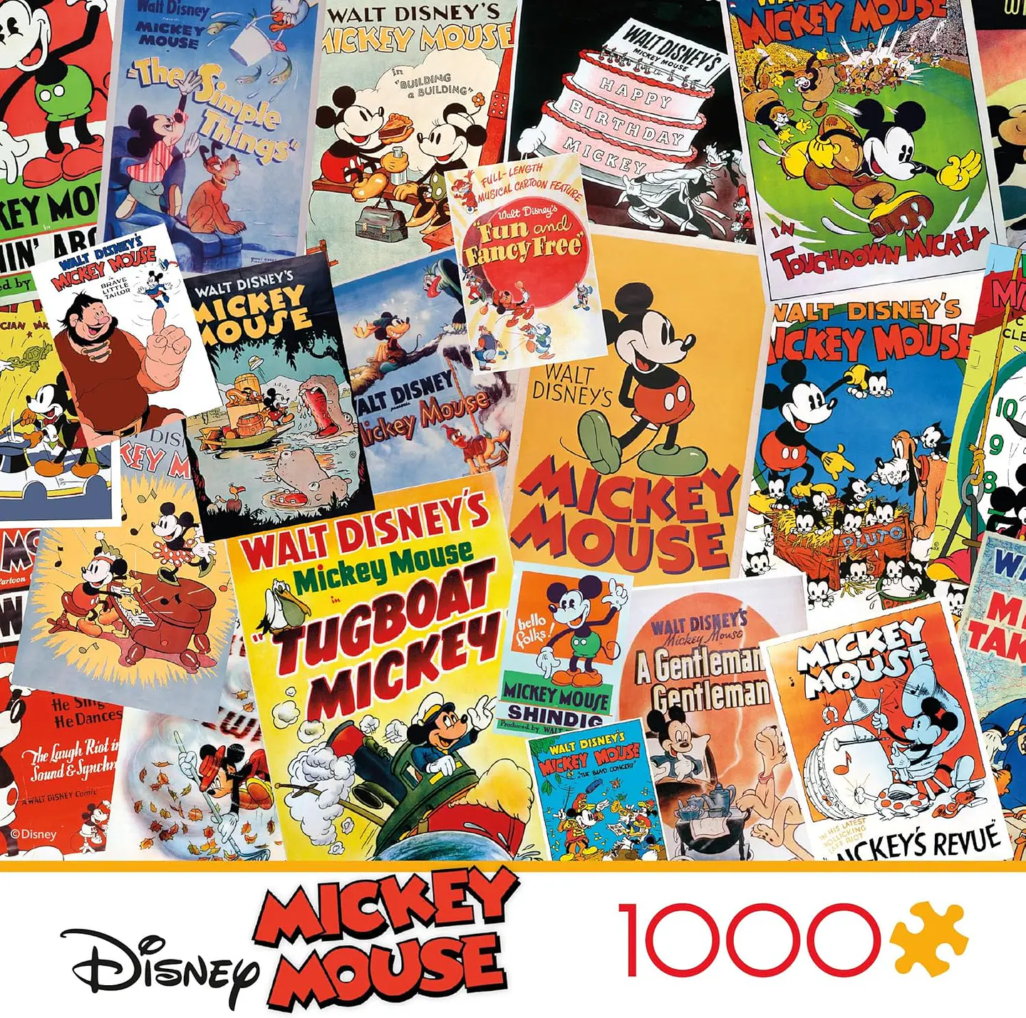 Puzzle 1000 Piezas | Disney Mickey Vintage Collage 4
