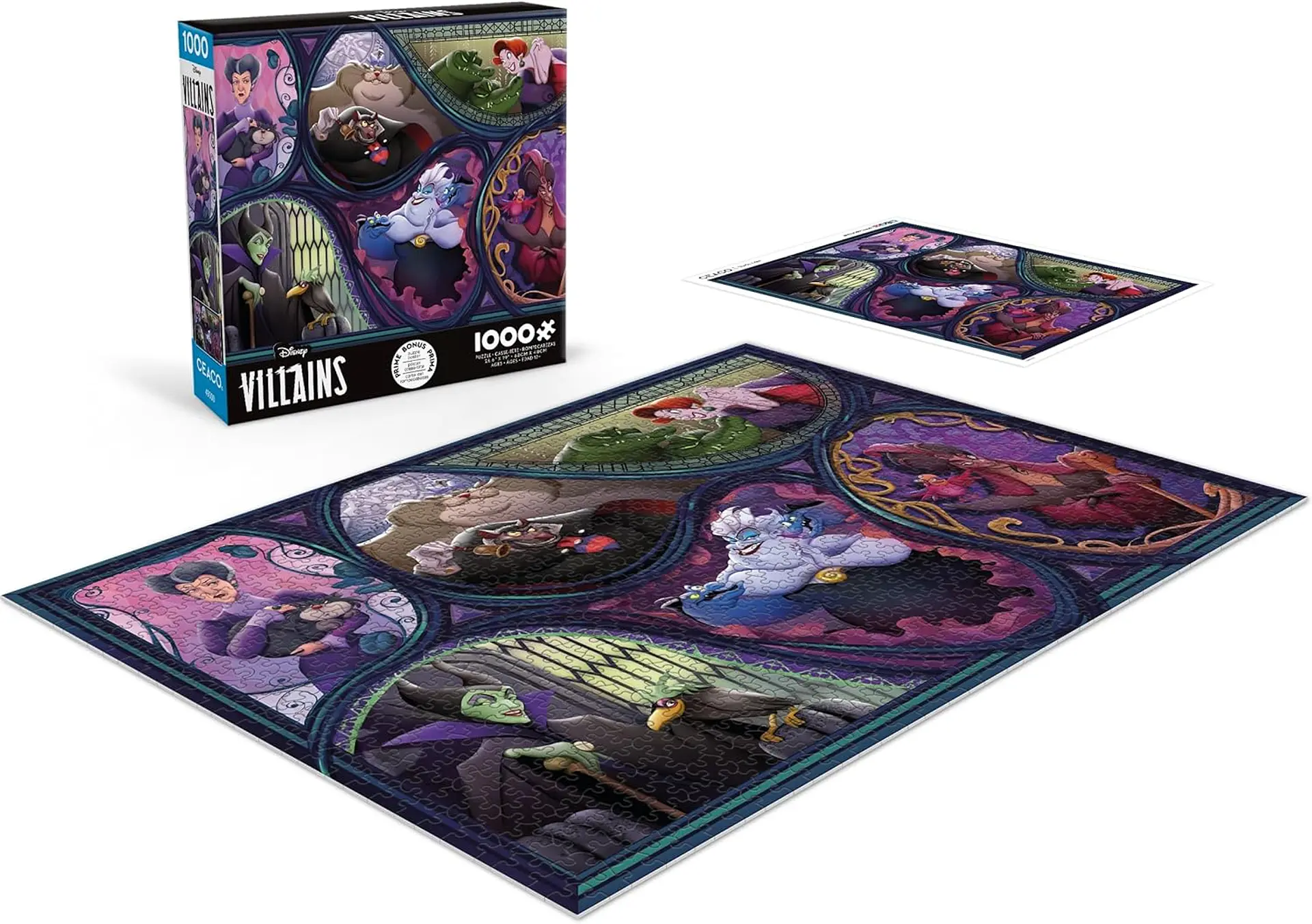 Puzzle 1000 Piezas | Disney Villanos Retratos 3