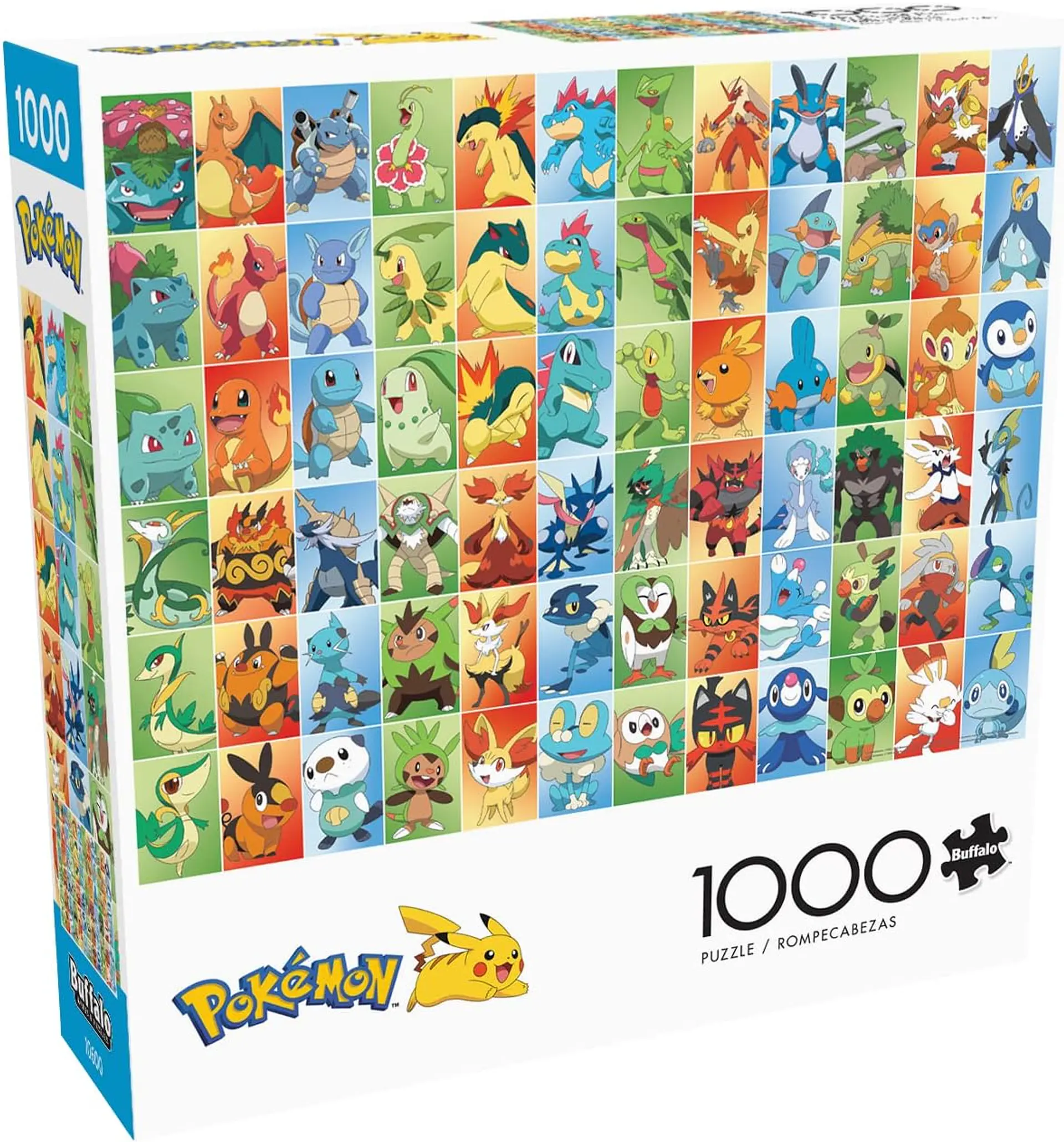 Puzzle 1000 Piezas | Pokémon Iniciales Postales 1