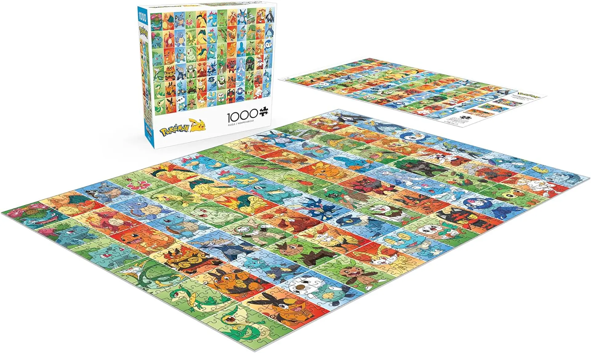 Puzzle 1000 Piezas | Pokémon Iniciales Postales 3