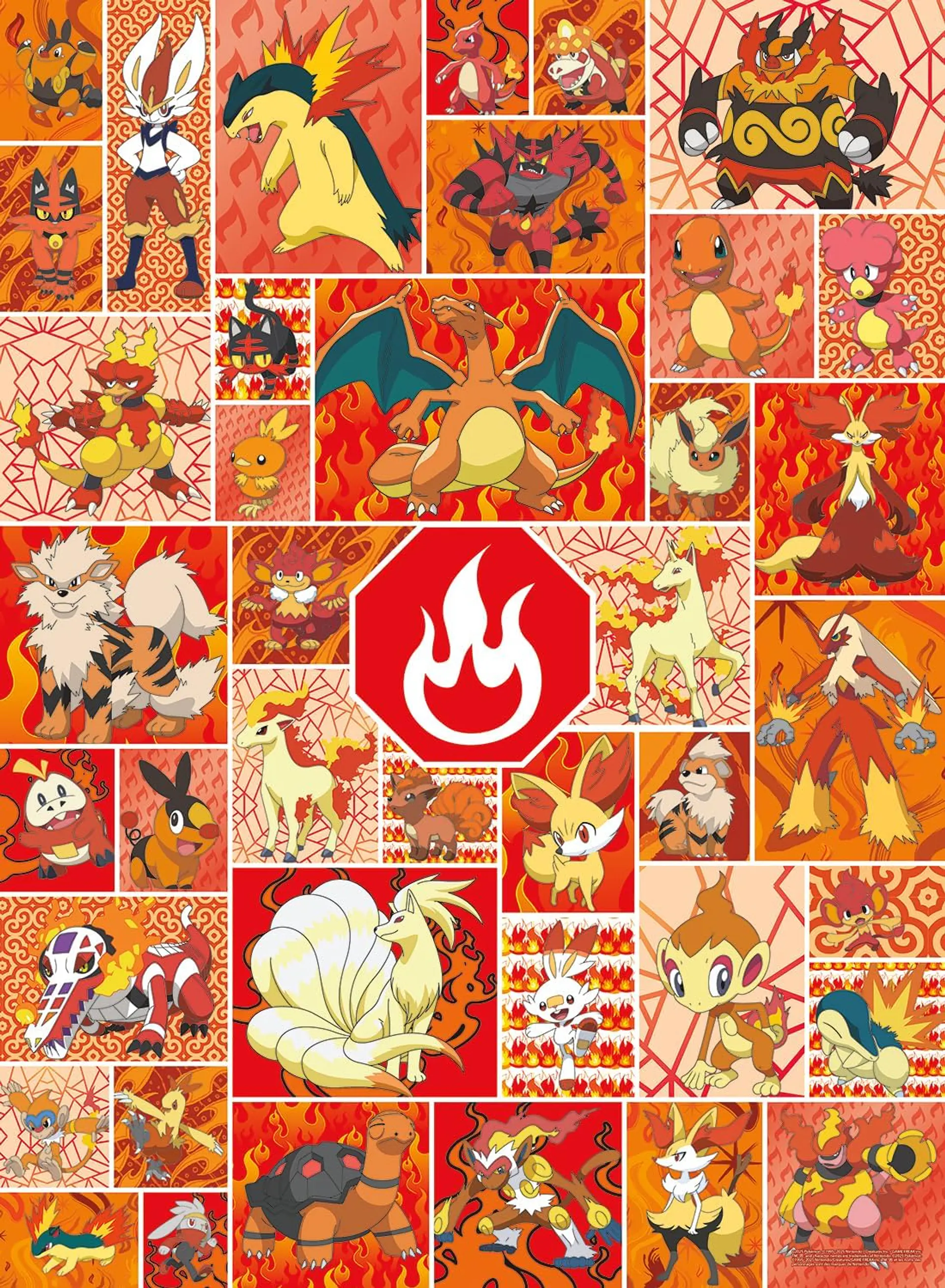 Puzzle 300 y 500 Piezas | Pokémon Eevee Multipack 3 (4 en 1) 3