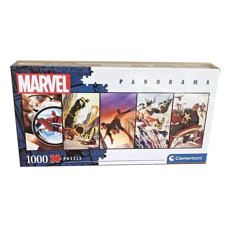 Puzzle 1000 Piezas | Marvel Panorámico Clementoni  1