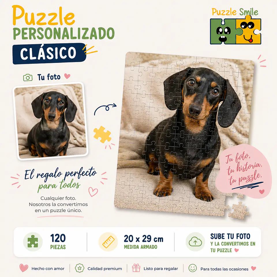 Puzzle Personalizado 120 Piezas - Con tu Foto 3