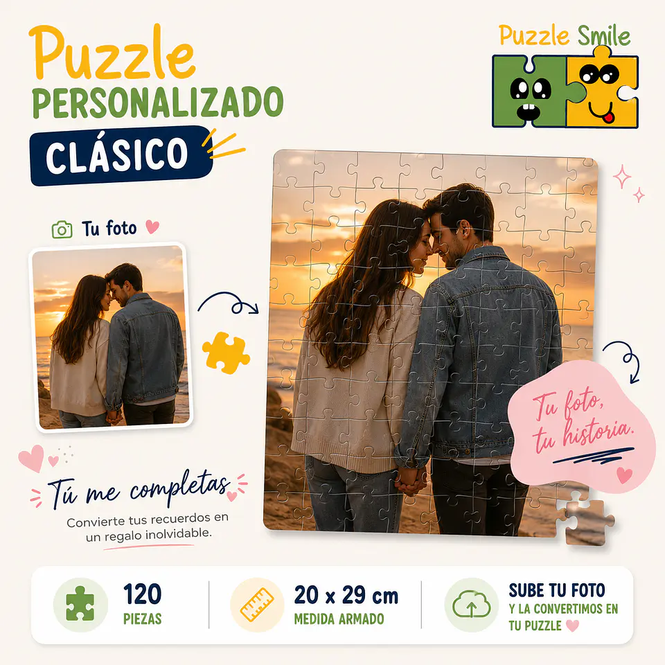 Puzzle Personalizado 120 Piezas - Con tu Foto 4