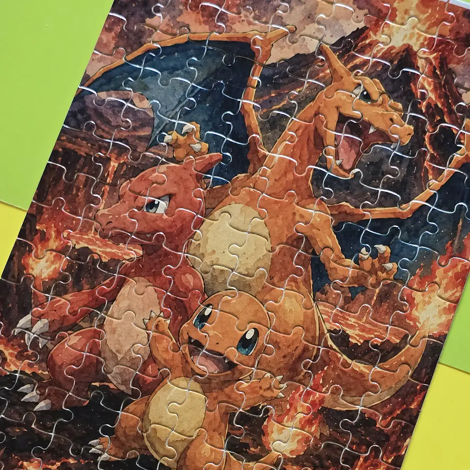 Pack 3 Puzzles Pokémon 120 Piezas – Iniciales de Kanto 4