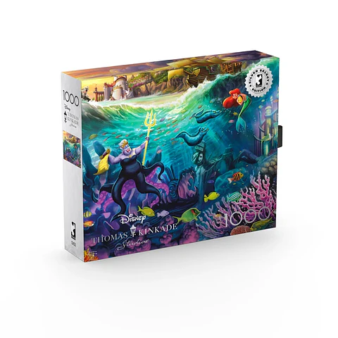 Puzzle 1000 Piezas | Disney Ursula y la Sirenita Silver Select