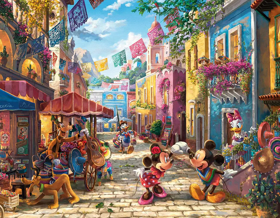 Puzzle (4 en 1) 500 piezas c/u | Disney Multipack (M) Ceaco 5