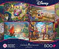 Puzzle (4 en 1) 500 piezas c/u | Disney Multipack (M) Ceaco - Miniatura 6