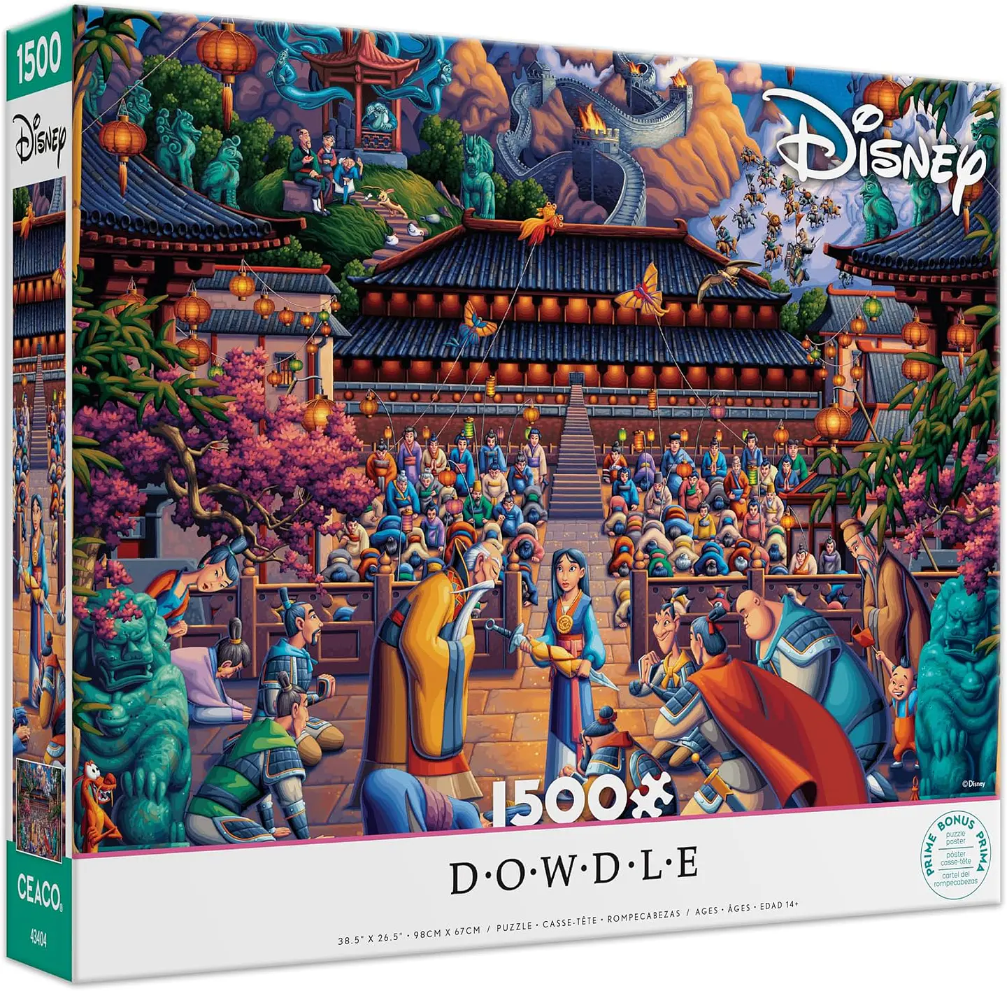 Puzzle 1500 Piezas | Disney Mulan 1