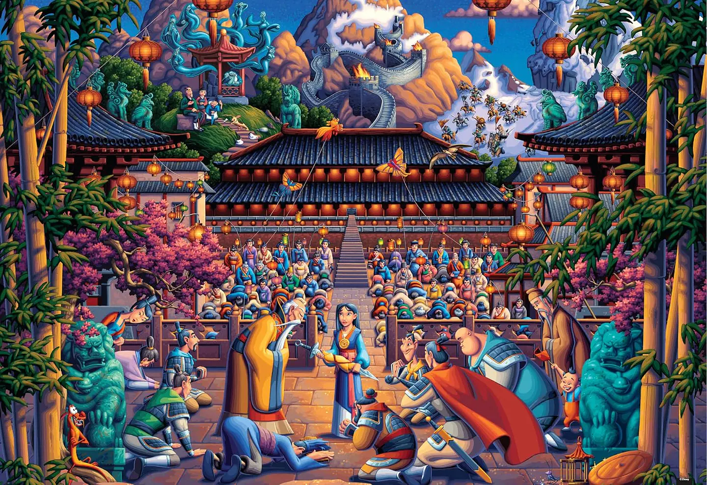 Puzzle 1500 Piezas | Disney Mulan 2