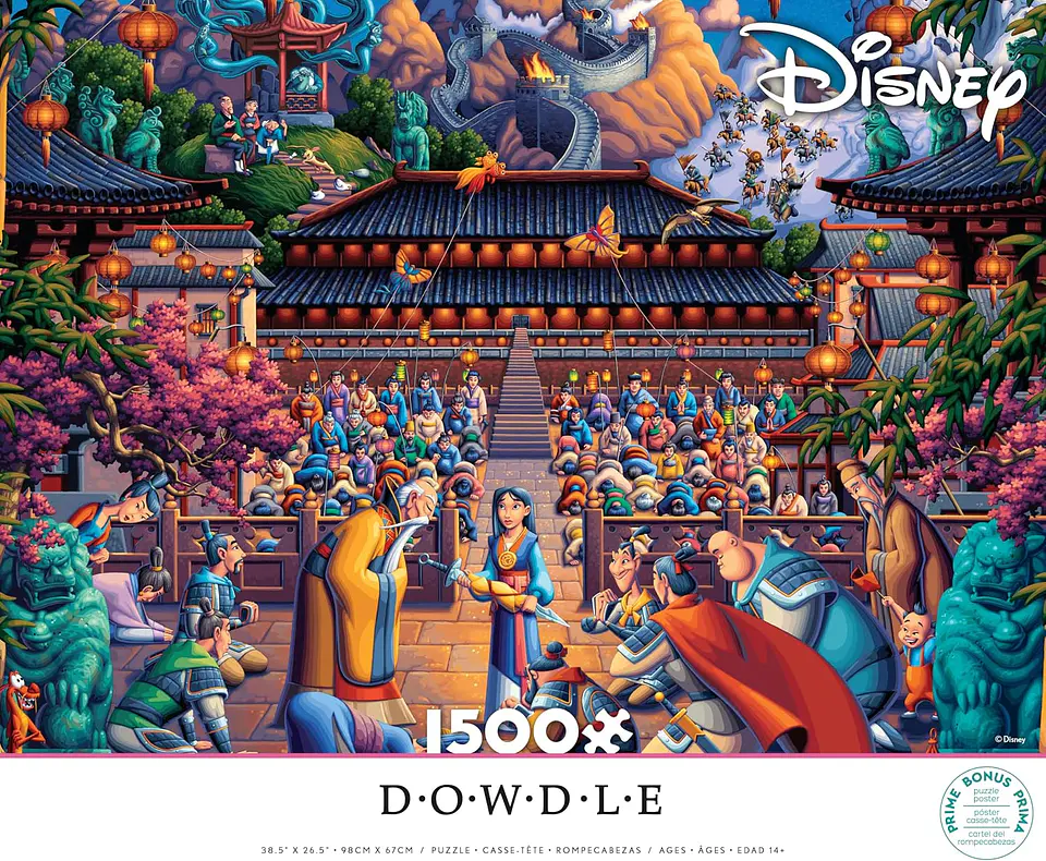 Puzzle 1500 Piezas | Disney Mulan 3