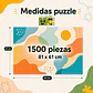 Puzzle 1500 Piezas | Disney Mickey y Minnie Patinando sobre Hielo - Miniatura 6