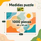 Puzzle 1000 Piezas | Disney Mickey y Minnie en la fogata de Navidad - Miniatura 5