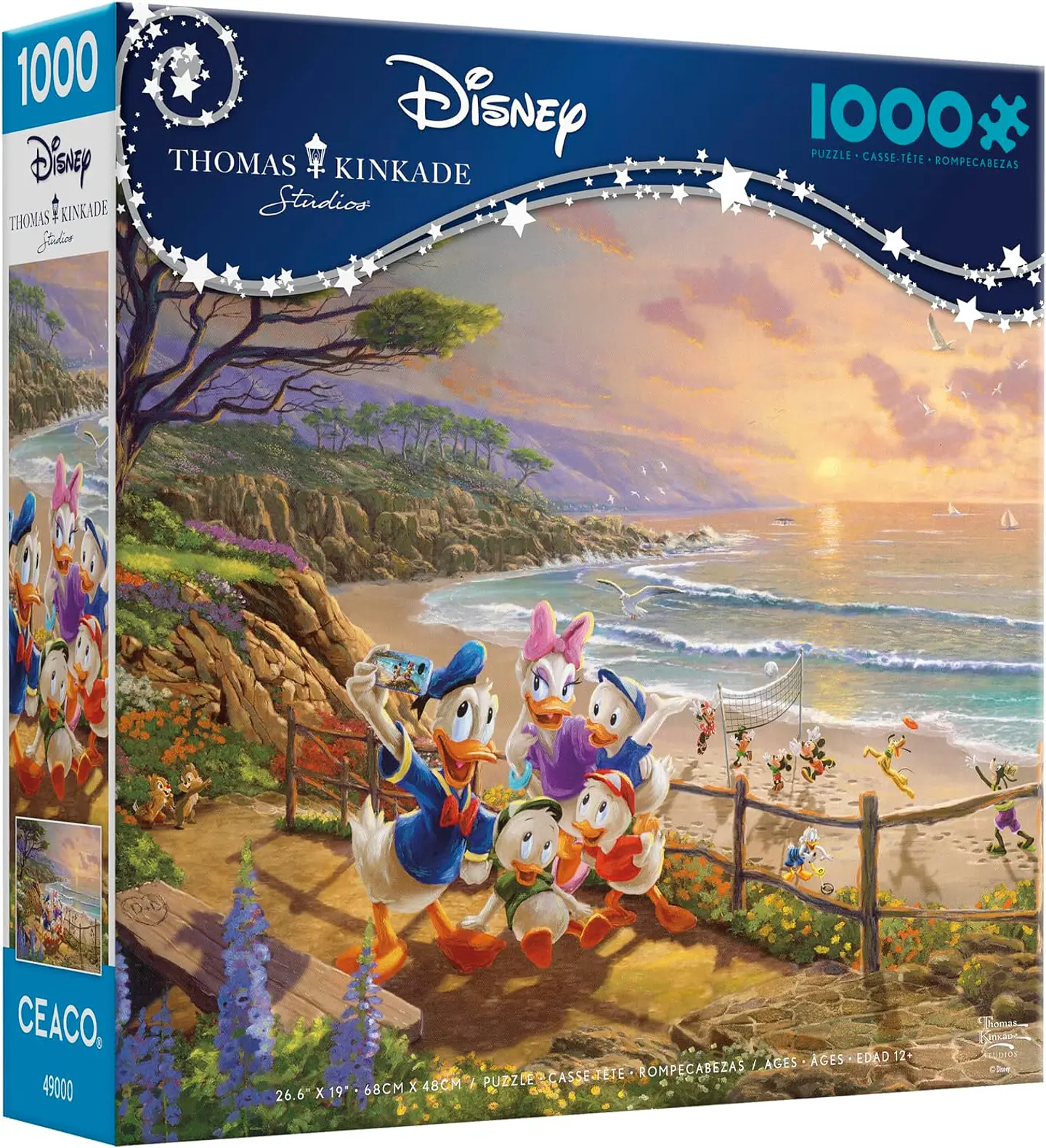 Puzzle 1000 Piezas | Disney Donald y Daisy 1