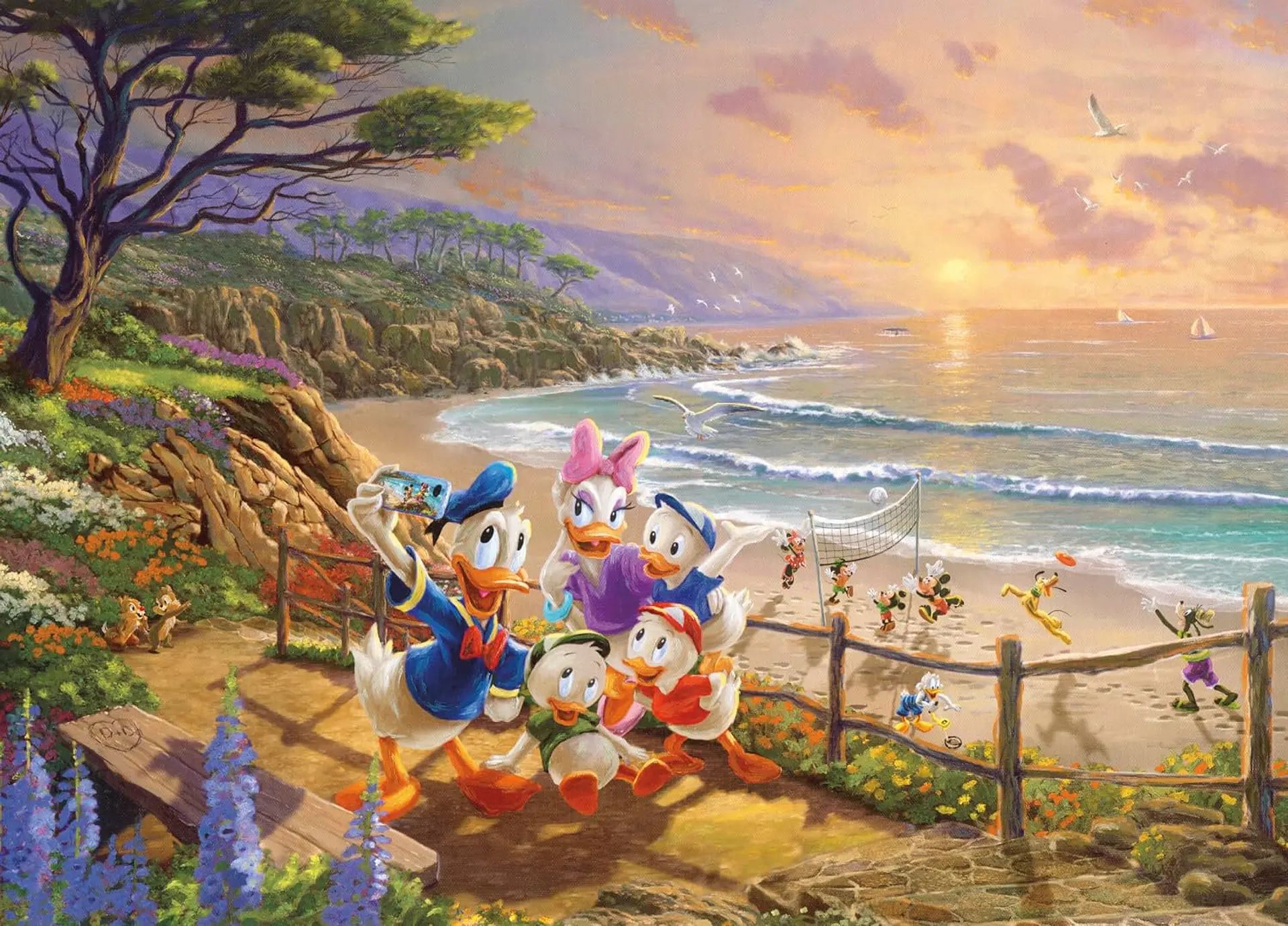 Puzzle 1000 Piezas | Disney Donald y Daisy 2
