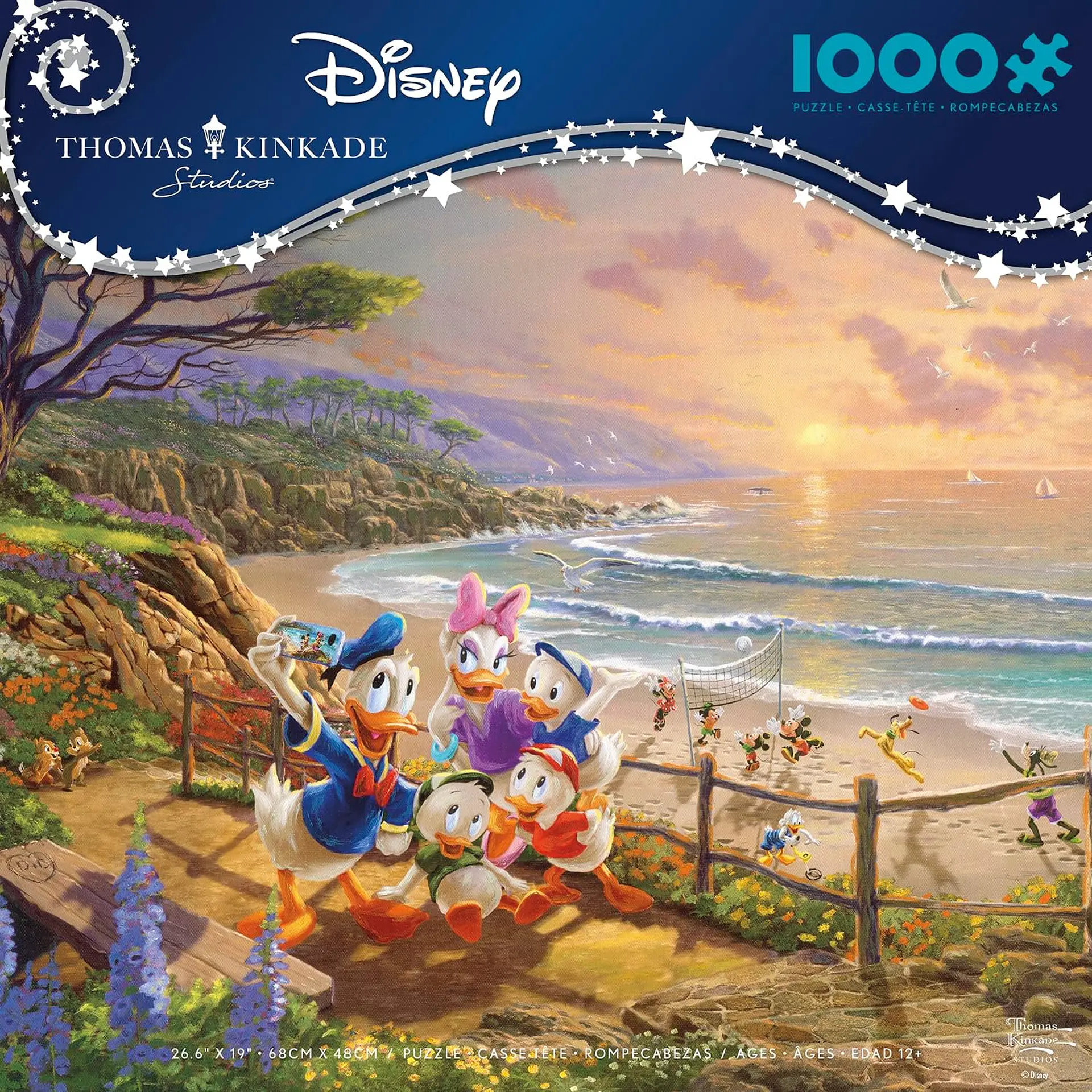 Puzzle 1000 Piezas | Disney Donald y Daisy 4