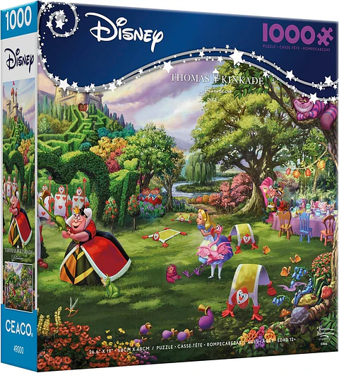 Puzzle 1000 Piezas | Disney Alicia y la Reina de Corazones