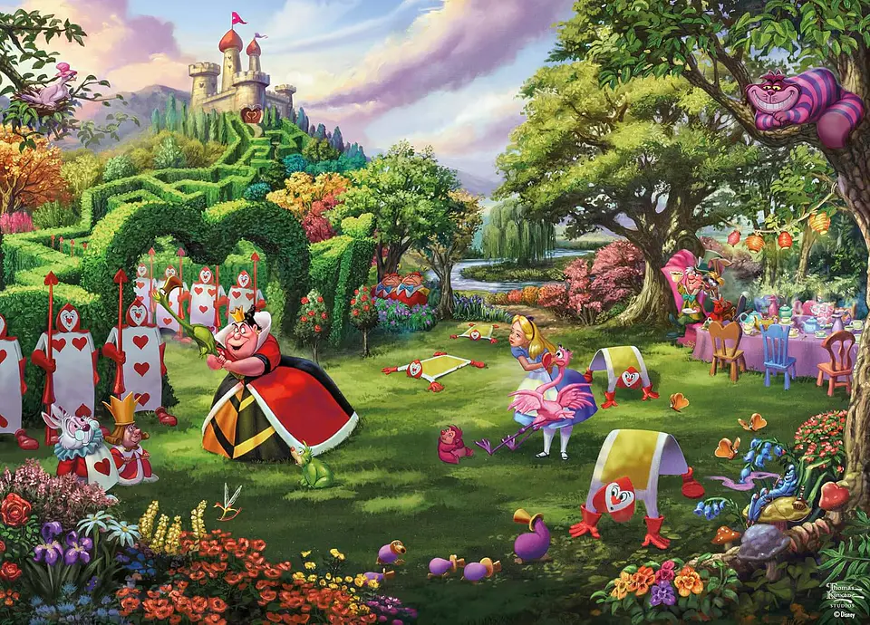 Puzzle 1000 Piezas | Disney Alicia y la Reina de Corazones 2
