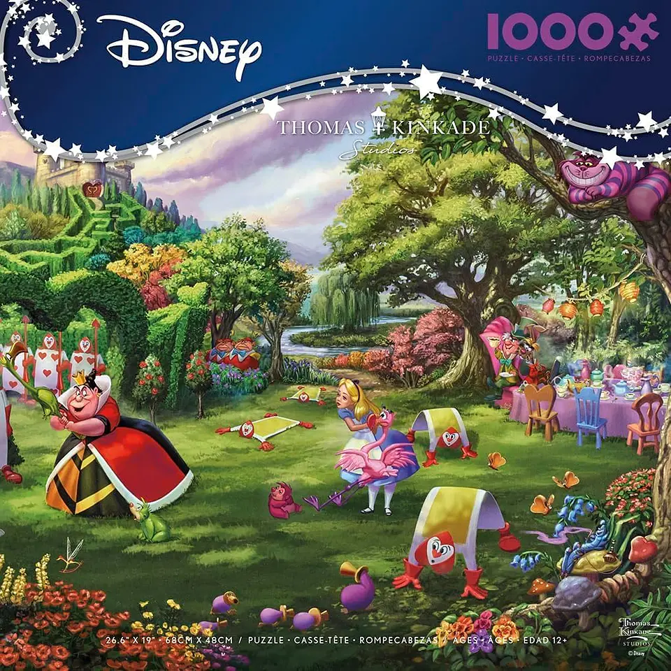 Puzzle 1000 Piezas | Disney Alicia y la Reina de Corazones 4