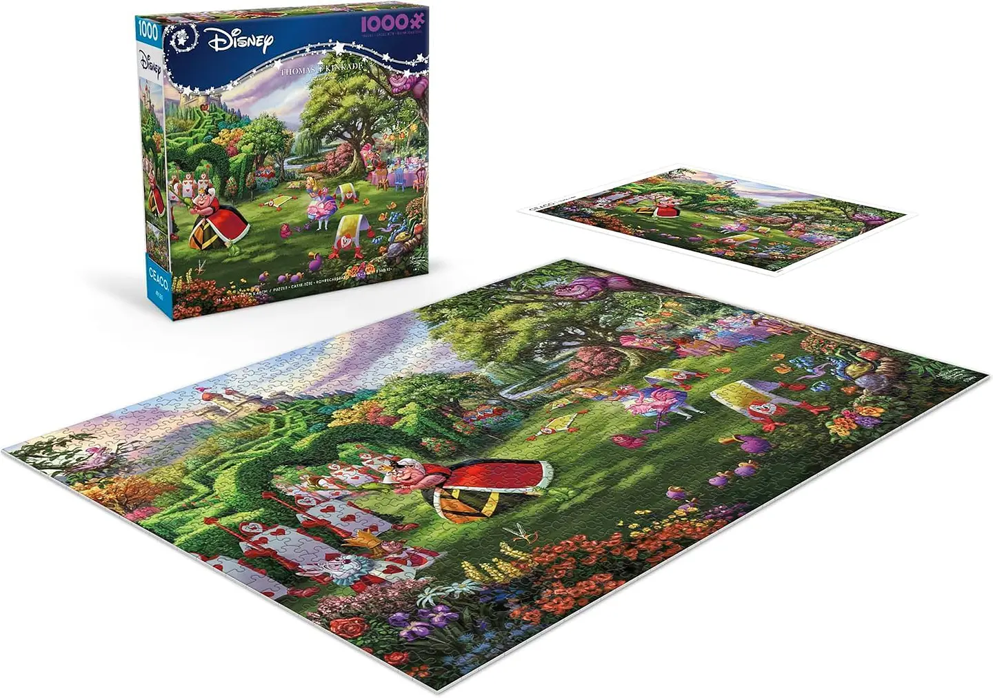 Puzzle 1000 Piezas | Disney Alicia y la Reina de Corazones 3