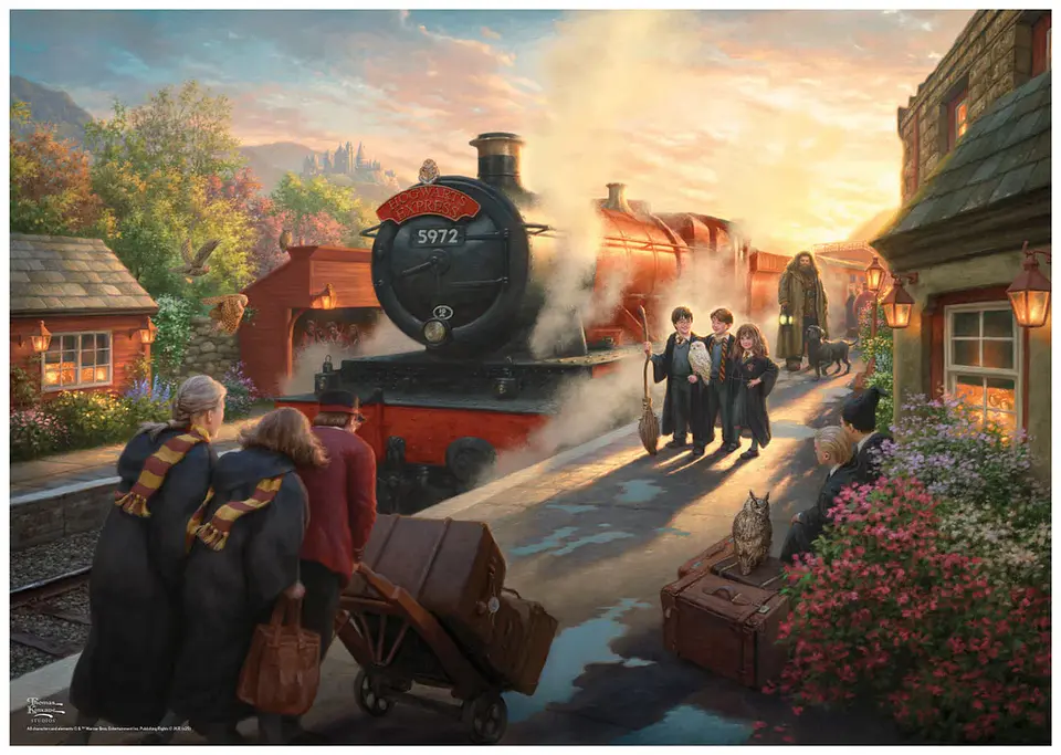 Puzzle 1000 Piezas | Harry Potter Expreso de Hogwarts Silver Select 2