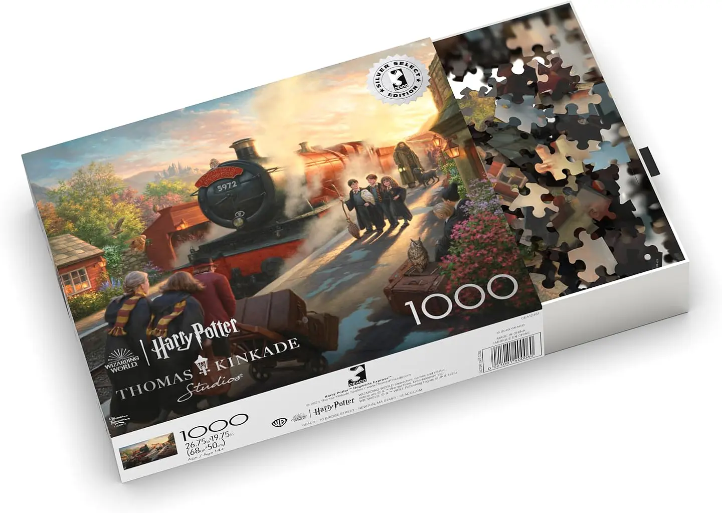 Puzzle 1000 Piezas | Harry Potter Expreso de Hogwarts Silver Select 4