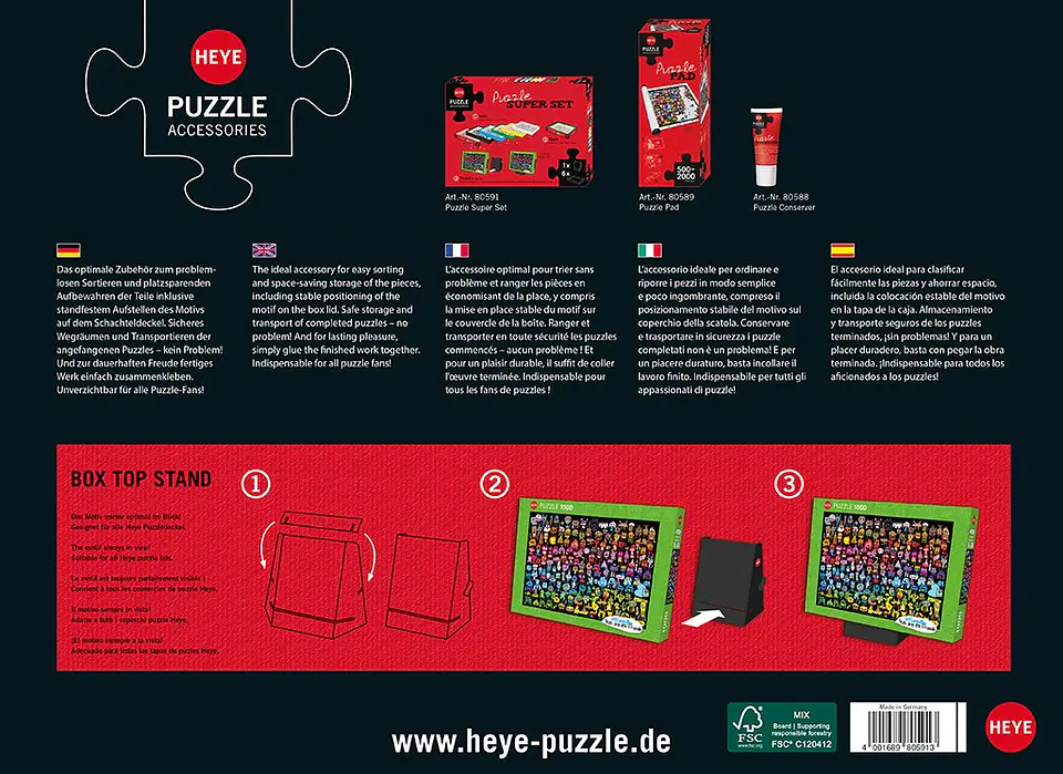 Super Set Puzzlero | Accesorio Puzzles 2
