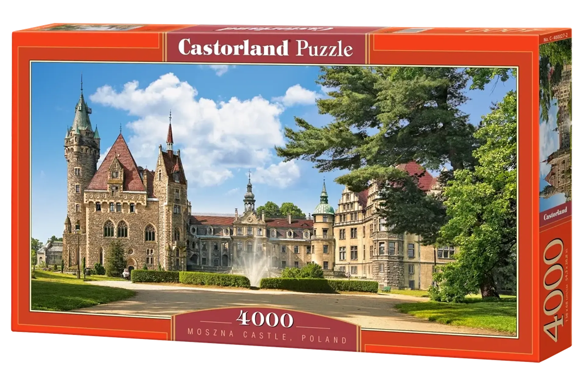 Puzzle 4000 Piezas | Castillo de Moszna, Polonia 1