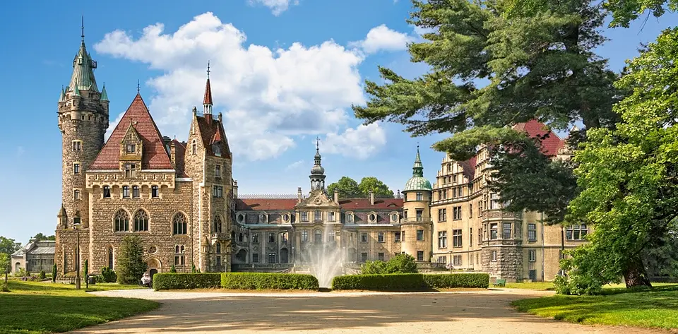 Puzzle 4000 Piezas | Castillo de Moszna, Polonia 2