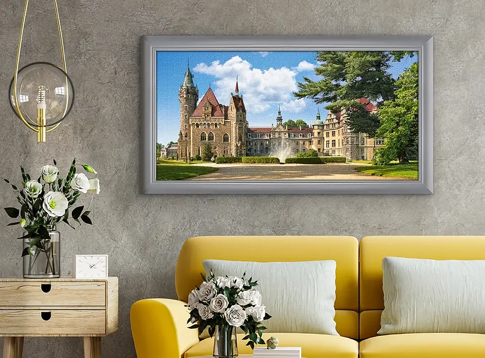 Puzzle 4000 Piezas | Castillo de Moszna, Polonia 3