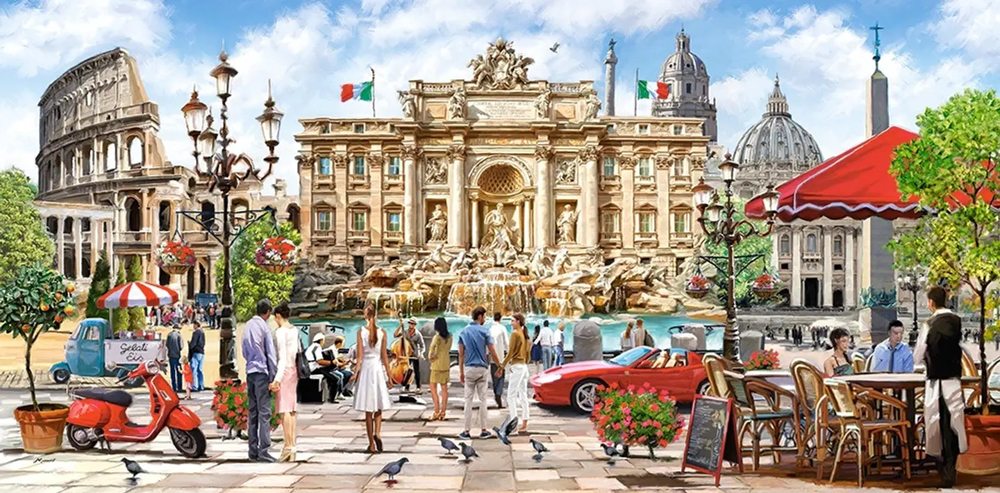 Puzzle 4000 Piezas | Esplendor de Roma 2