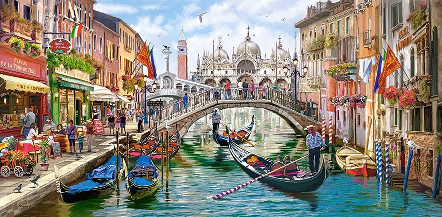 Puzzle 4000 Piezas | Encantos de Venecia 2